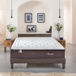 Bellecour Matelas Ressorts Privilège 90x200 cm Accueil Mousse hypersoft* Matelas