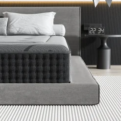 Matelas Ressorts 90x200 cm de Forme en Mousse et Ressorts, 30 cm Épaisseur>Teeno Online