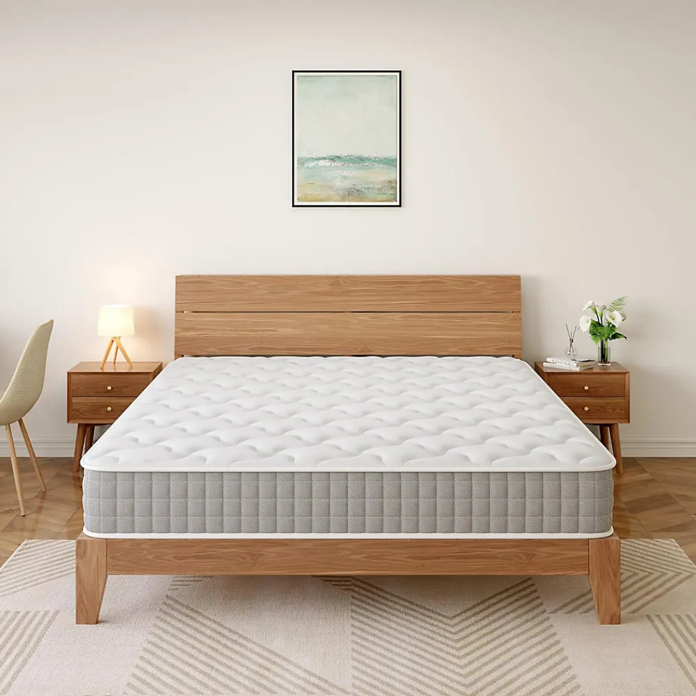 Matelas Ressorts 140x190cm de Forme en Mousse et Ressorts, 20 cm Épaisseur>Teeno Sale