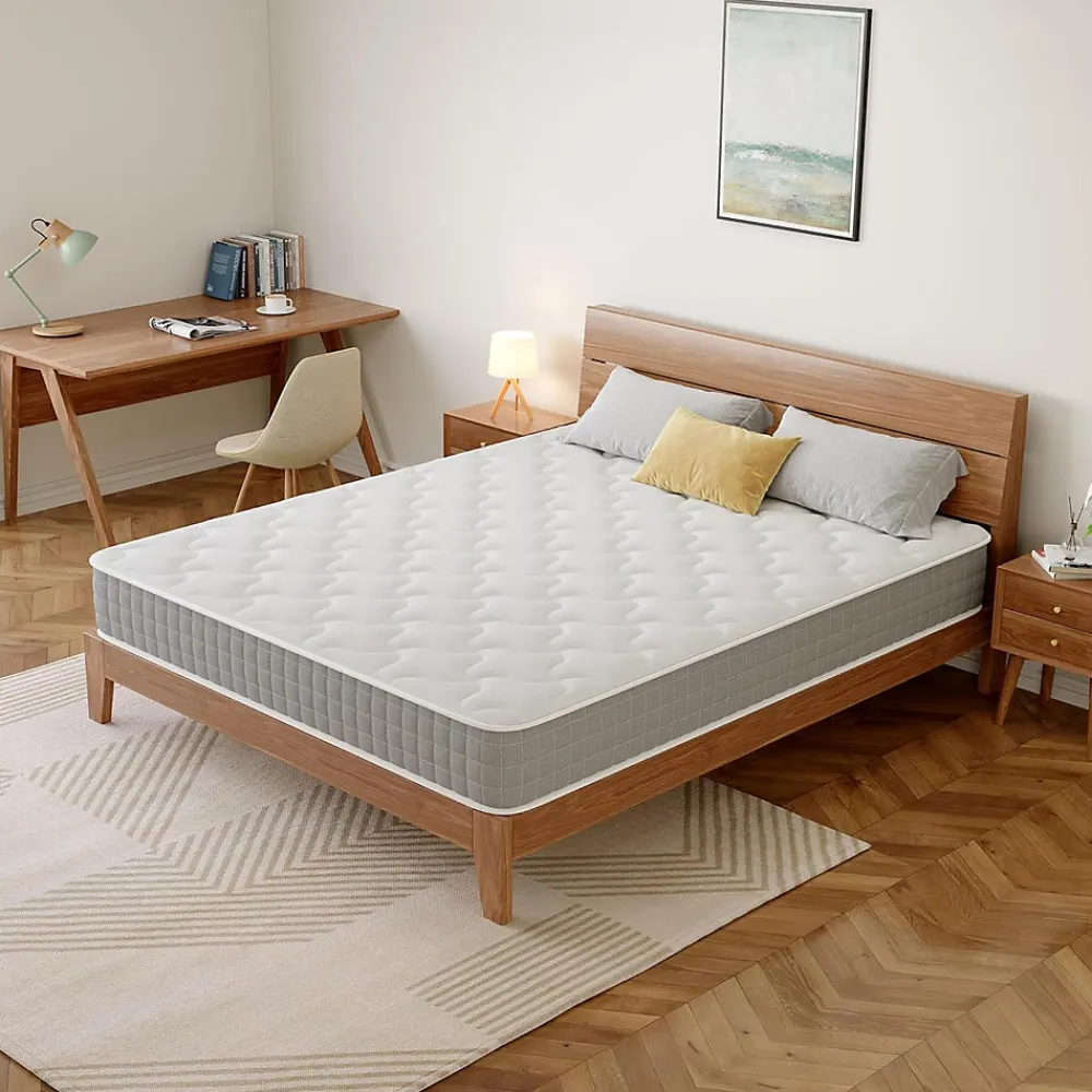 Matelas Ressorts 140x190cm de Forme en Mousse et Ressorts, 20 cm Épaisseur>Teeno Sale