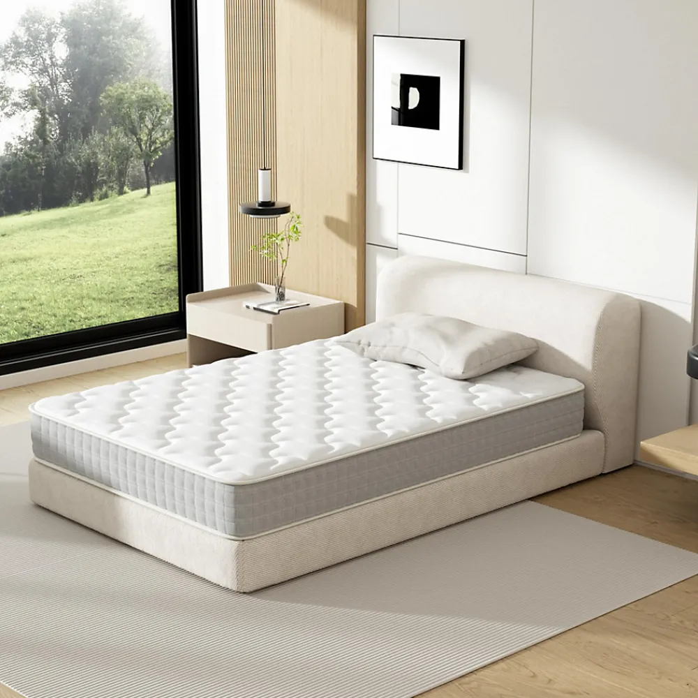 Matelas Ressorts 120x190cm de Forme en Mousse et Ressorts, 20 cm Épaisseur>Teeno Discount