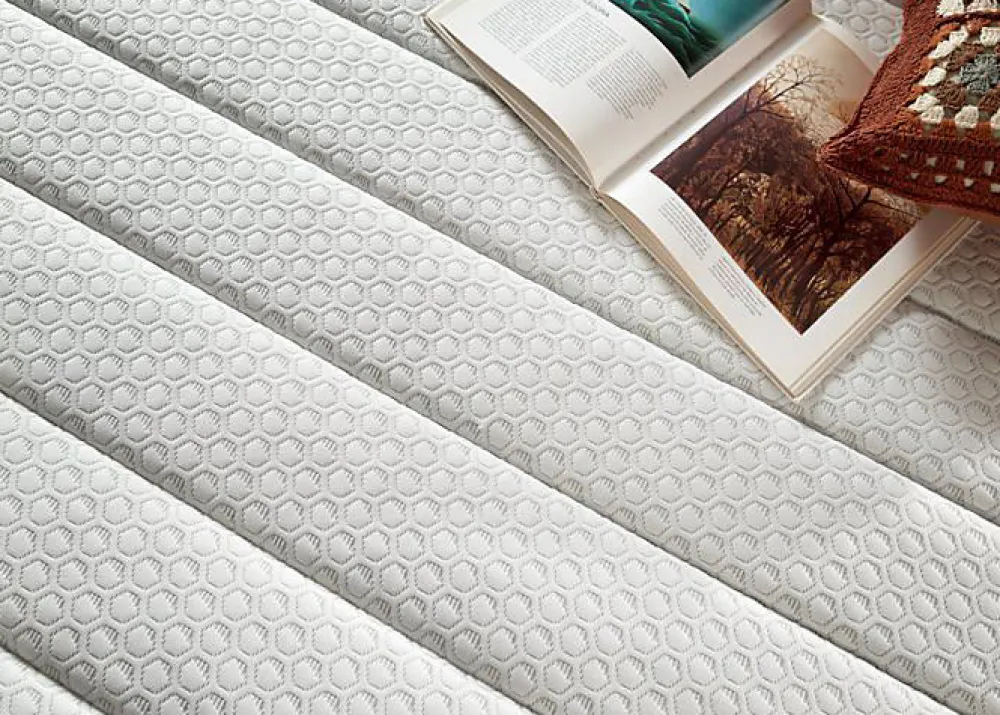 Eccox Matelas Viscoélastique - - Luxury Cube - Haute densité HR Pro Nature - 26 cm - 160x190* Matelas