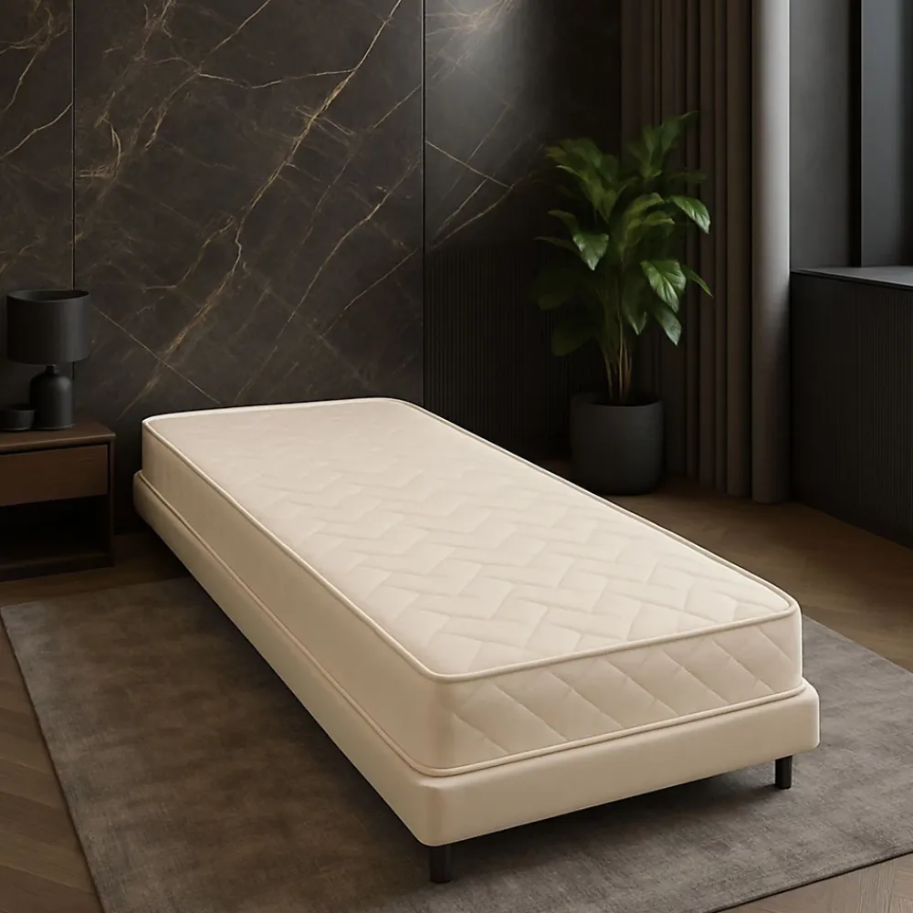 King Of Dreams Matelas 90x190 - 10 cm - Soutien Ferme - Confort Optimal - Usage Quotidien - Indéformable - Tissu Stretch Résistant - MATELAS YELL* Matelas