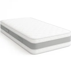 Provence Literie Matelas 80x200 21 cm Ferme - 7 Zones de Confort - Noyau Aertech+ Haute Densité - Confort Optimal - Usage Quotidien - MATELAS DELUX* Matelas