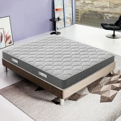 Matelas 140x190 à mémoire de forme - Epaisseur 20 cm - Mémoire 5 cm - Soulagement des points de pression - Hermes>Materassiedoghe Clearance