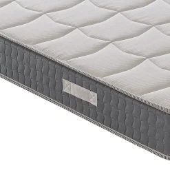 Materassiedoghe Matelas 160x190 à Mémoire de Forme - Epaisseur 21 cm - Mousse à Mémoire de forme 5 cm - 9 zones de confort - Mod Delphine* Matelas