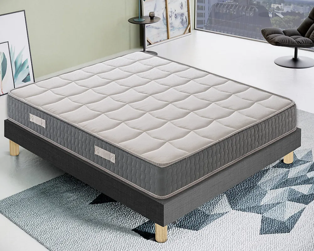 Matelas 70x200 à Mémoire de Forme - Epaisseur 21 cm - Mousse à Mémoire de forme 5 cm - 9 zones de confort - Mod Delphine>Materassiedoghe Online