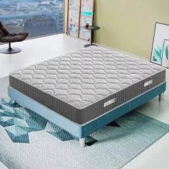 Materassiedoghe Matelas 140x200 à mémoire de forme - Epaisseur 25 cm - Mémoire 5 cm - Soulagement des points de pression - Hermes* Matelas