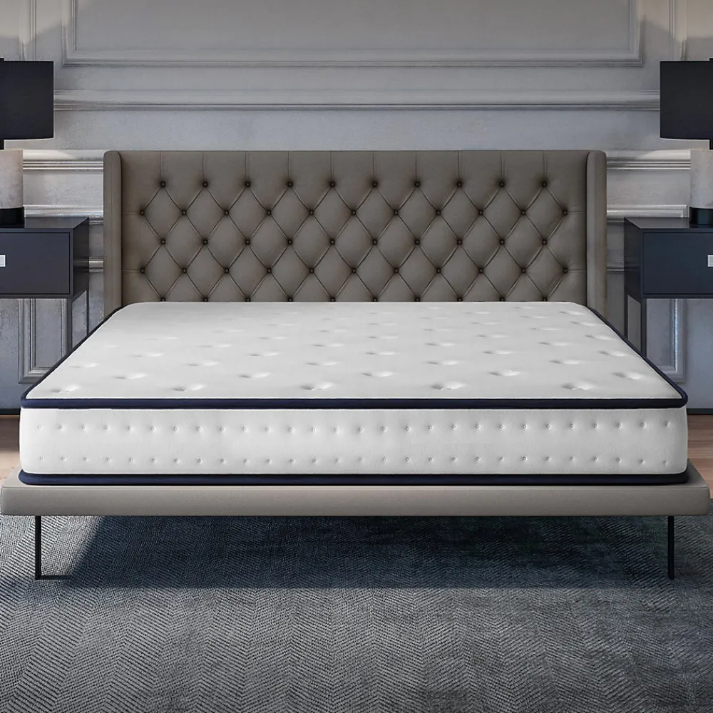 Cosmos Matelas 90x200 - Mousse mémoire de forme - Blue Latex - Confort Équilibré - 7 zones - Réversible - Durable - Upsilon* Matelas