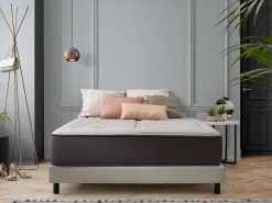 Matelas 140x190 - Épaisseur 30 cm - Jupiter - Blue Latex - Mémoire de forme - 7 zones - Indépendance de couchage - Ferme - Durable>Cosmos