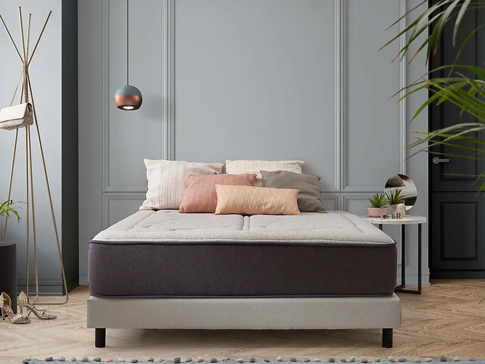 Matelas 140x190 - Épaisseur 30 cm - Jupiter - Blue Latex - Mémoire de forme - 7 zones - Indépendance de couchage - Ferme - Durable>Cosmos