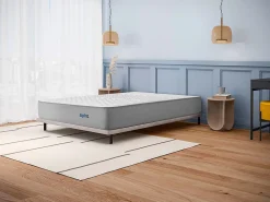 Matelas 160x200 Alpha - Mousse HR - Accueil Blue Latex - Épais 30 cm - 7 zones de soutien - Face été/hiver - Confort Ferme>Cosmos Best