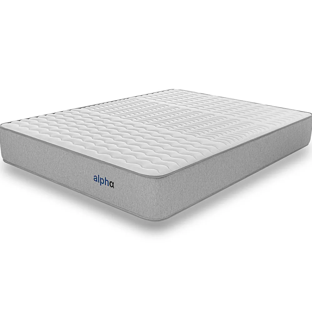 Matelas 160x200 Alpha - Mousse HR - Accueil Blue Latex - Épais 30 cm - 7 zones de soutien - Face été/hiver - Confort Ferme>Cosmos Best