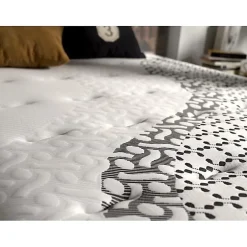 Eccox Matelas 120x180 Brooklyn Paradise Hauteur 24cm 2 Anti-acariens Respirant.* Matelas
