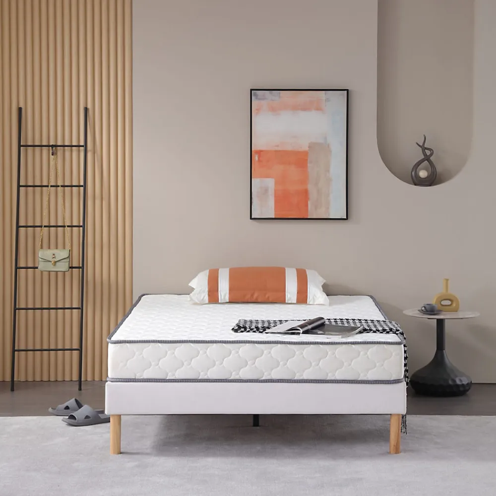 Matelas 100x200 cm - 18,5 cm - Soutien Ferme - Confort Optimal - Usage Quotidien - Idéal Pour Dormir - MATELAS DOUX REVE>Provence Literie Outlet