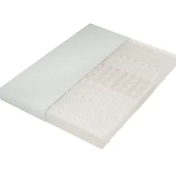 Matelas 160x200 cm - Ergonomique 7 Zones avec Mousse Froide, Confort H2 H3, Housse Amovible Lavable à Fermeture Éclair - Blanc><noscript><img width=