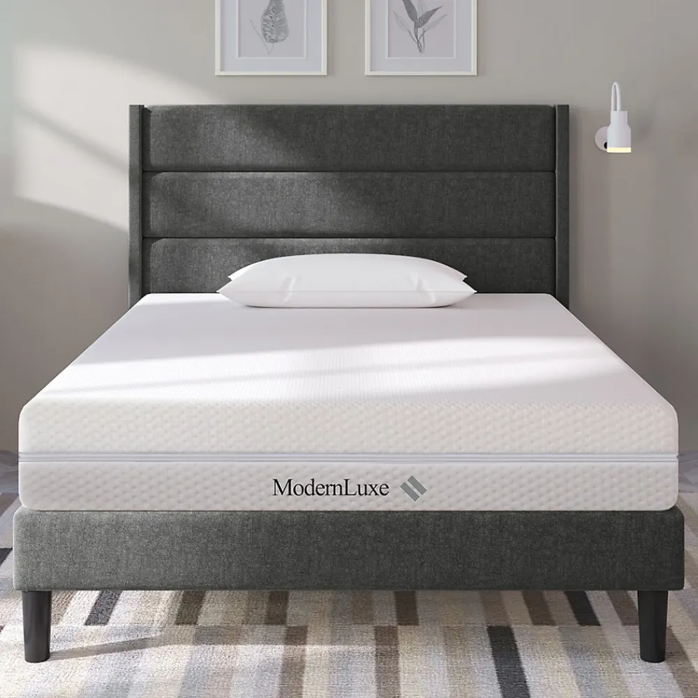 Matelas 90x200 cm - Ergonomique 7 Zones avec Mousse Froide, Confort H2 H3, Housse Amovible Lavable à Fermeture Éclair - Blanc>Okwish
