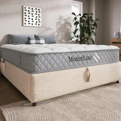 Matelas 140x200 cm - Matelas Orthopédique avec Ressorts ensachés 7 Zones et Mousse Froid - H3 Moyenne Ferme - 20 cm - Blanc><noscript><img width=