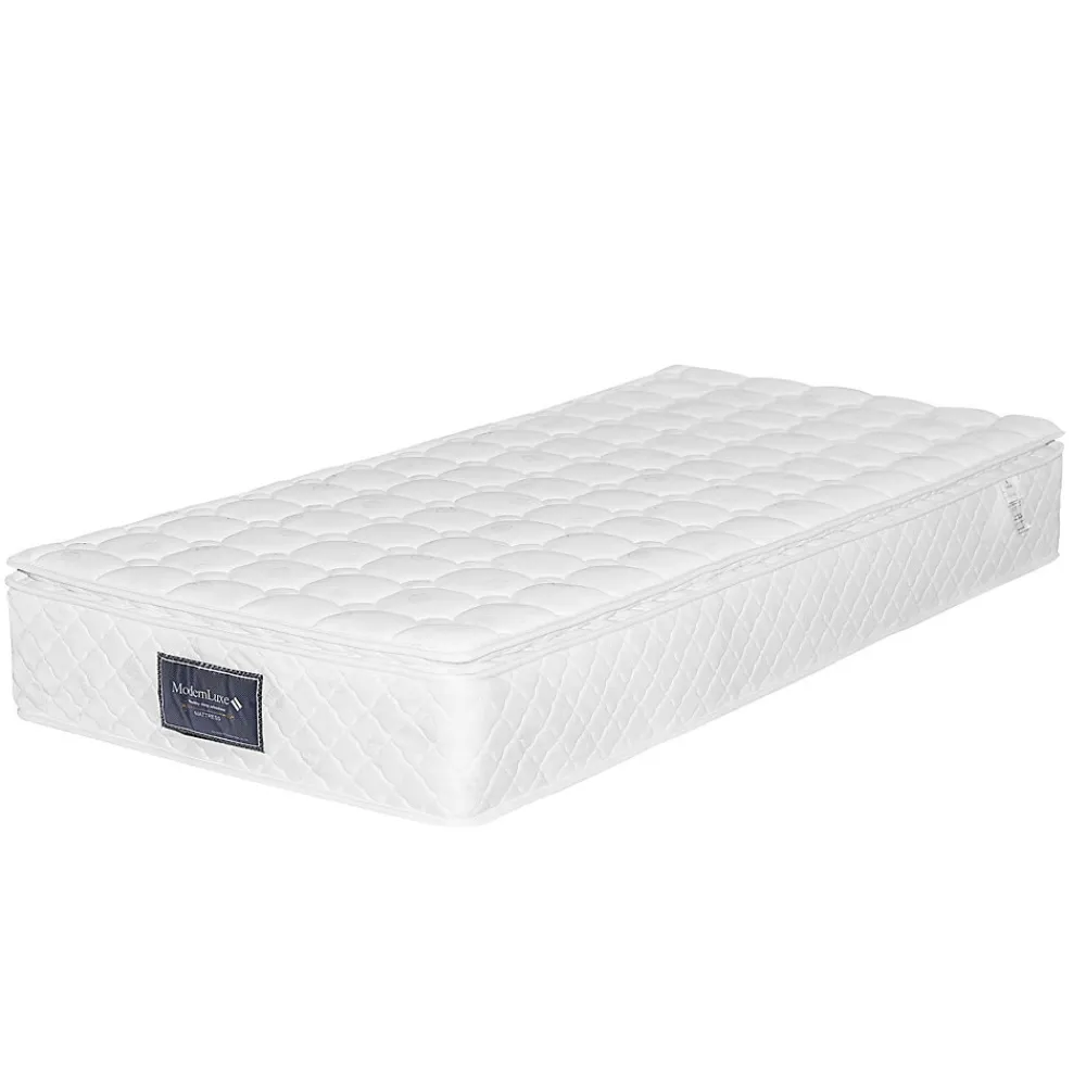 Matelas 90x200 cm à Ressorts Ensachés, Mousse Froide 7 Zones, Microfibre Matelassée, Fermeté H3, Hauteur 25 cm, Certifié Oeko-Tex>ProximaX Outlet