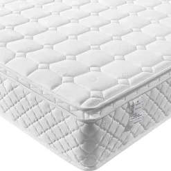 Matelas 90x200 cm à Ressorts Ensachés, Mousse Froide 7 Zones, Microfibre Matelassée, Fermeté H3, Hauteur 25 cm, Certifié Oeko-Tex><noscript><img width=
