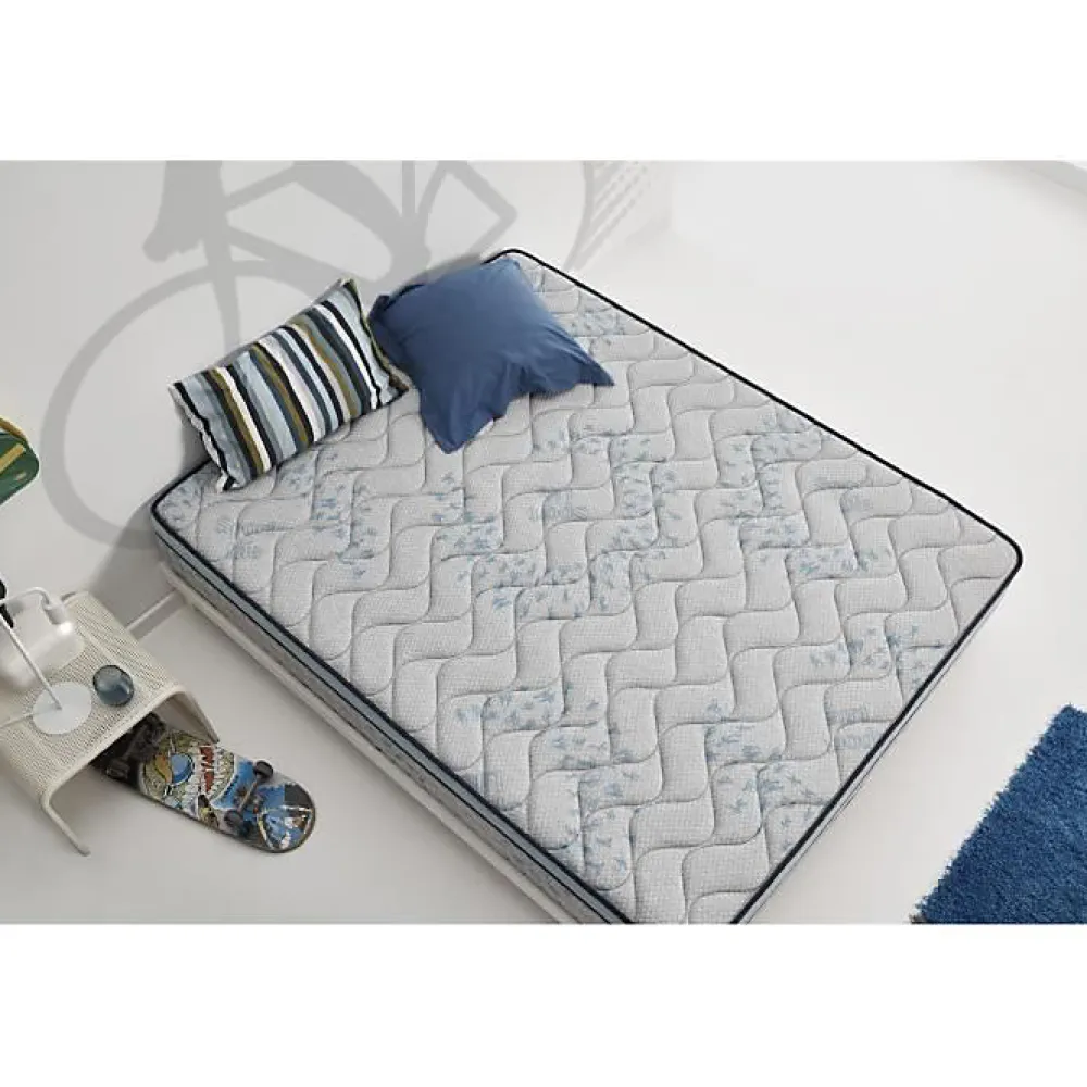 Eccox Matelas 105x190 cm en mousse à mémoire Sport Life epaisseur 27 cm +/-2 Fermeté moyenne-élevée.* Matelas