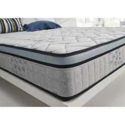 Eccox Matelas 105x190 cm en mousse à mémoire Sport Life epaisseur 27 cm +/-2 Fermeté moyenne-élevée.* Matelas