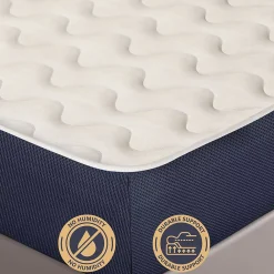 The White Stone Matelas 90x200 cm en Waterfoam hypoallergénique, 14 cm* Matelas
