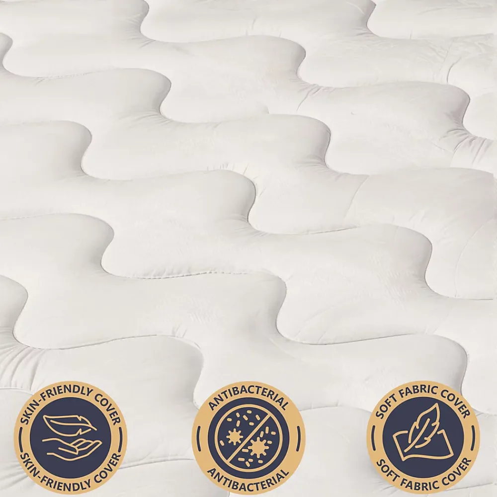 The White Stone Matelas 90x200 cm en Waterfoam hypoallergénique, 14 cm* Matelas