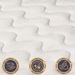 Matelas 140x190 cm en Waterfoam hypoallergénique, 30 cm><noscript><img width=