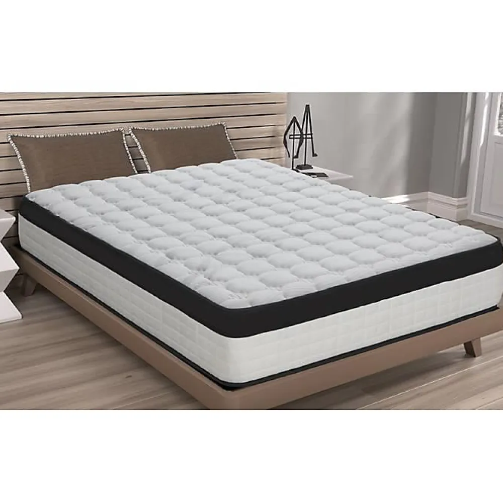 Matelas 140x190 cm Evolution Soft Comfort Mémoire de forme Carbon epaisseur 22 cm>Eccox Outlet
