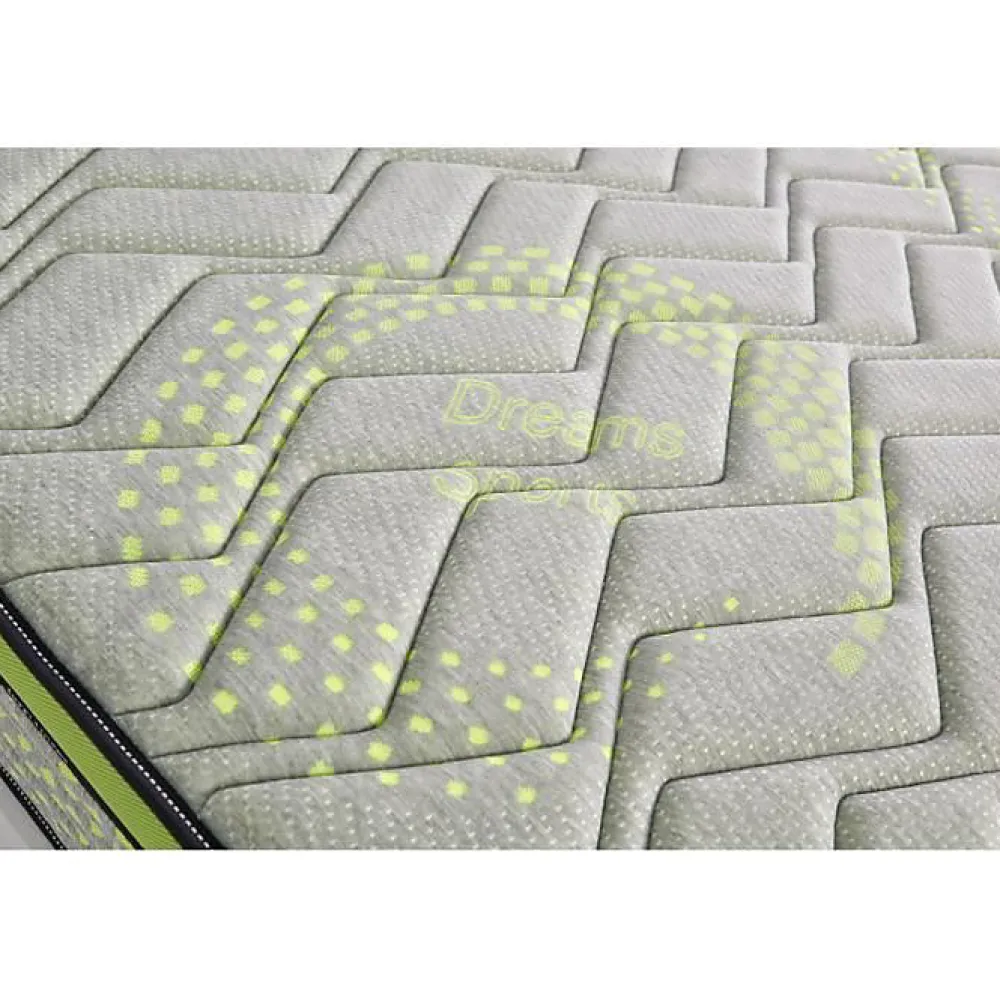 Eccox Matelas 80x200 cm Mémoire de forme Gel Sport Dream epaisseur 26 cm +/- 2 Fermeté moyenne à élevée.* Matelas