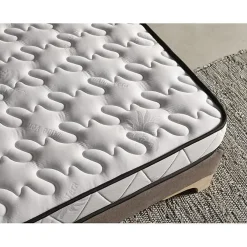 Matelas 140x190 cm Mémoire de forme Luxury Aloe Vera epaisseur 16 cm +/- 2 avec fonction antimicrobienne de traitement ALOE VERA.><noscript><img width=