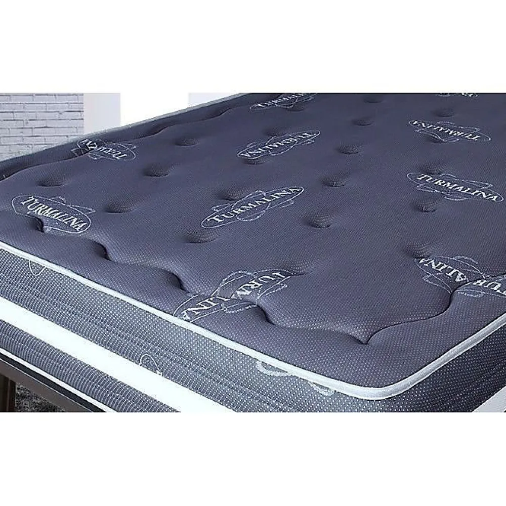 Matelas 180x200 cm Mémoire de forme Tourmaline Gris epaisseur 25 cm +/- 2 Haute Fermeté.>Eccox Outlet