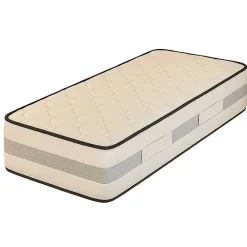 Literie Julien Matelas 70x190 cm Mémoire de Forme 23 cm Ferme - 7 Zones de Confort - Très Respirant - Confort Optimal - Usage Quotidien - MATELAS* Matelas