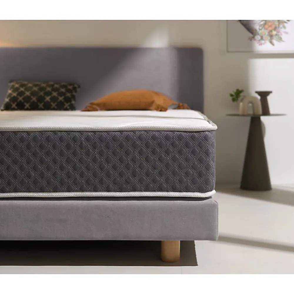 Eccox Matelas 80x190 cm Mémoire de forme epaisseur 22 cm +/-2 GRAFENO THERAPY.* Matelas