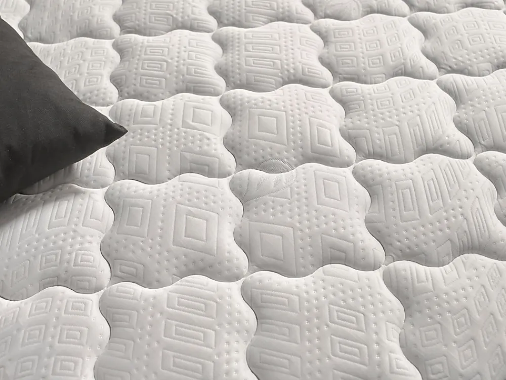 Matelas 140x190 cm Natur Plus, mousse multizone, 30 cm, tissu stretch, 7 zones de confort, morphologique et excellente aération>Simpur Low Cost Sale