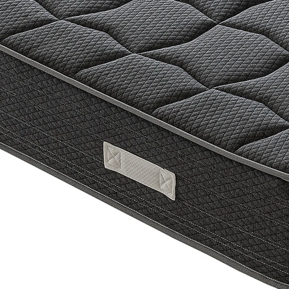 Materassiedoghe Matelas 180x200 en mousse à mémoire de forme - Epaisseur 20 cm - Orthopédique - Fabriqué en Italie - BlackMoon* Matelas