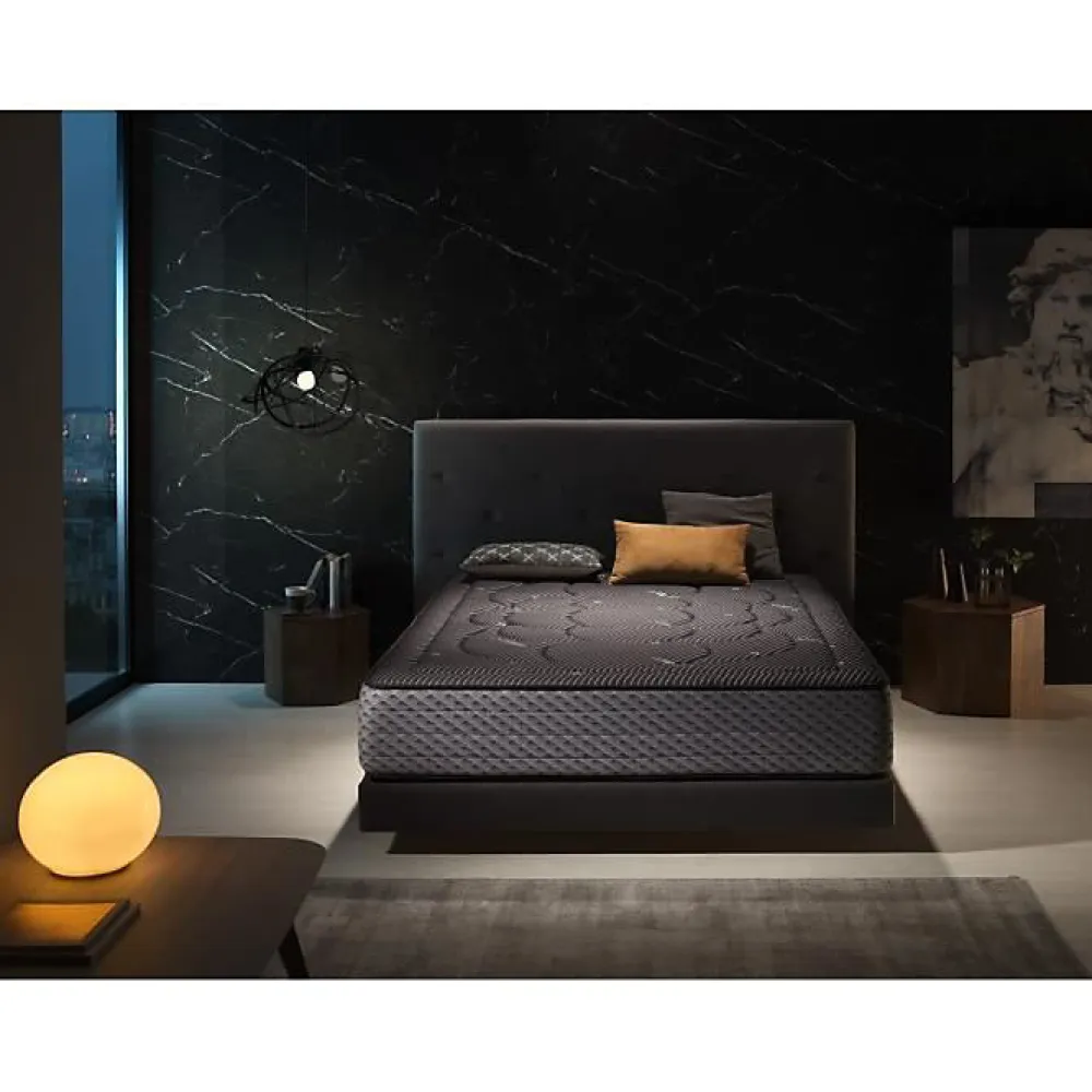 Matelas 120x200 en mousse à mémoire de forme Cashmere Night Comfort Hauteur 30 cm Fermeté moyenne à élevée.>Eccox Discount