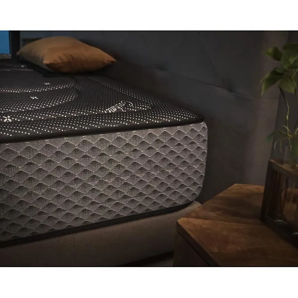 Matelas 120x200 en mousse à mémoire de forme Cashmere Night Comfort Hauteur 30 cm Fermeté moyenne à élevée.>Eccox Discount