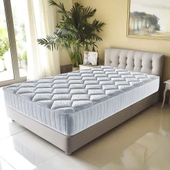Nuits D'Or Matelas 90x190 Hauteur 20,5 cm - Accueil Moelleux - Soutien Equilibre - 7 Zones Confort - Confort Nuit - MATELAS MATHIEU* Matelas