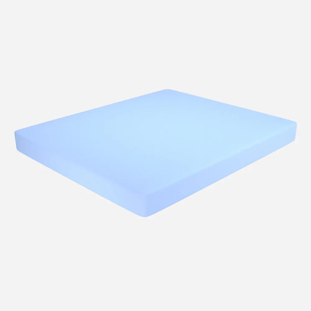 Matelas 120x200 Hauteur 10 cm - Revêtement Aloe Vera, Waterfoam, Pliable. Plus H10>Miasuite Discount