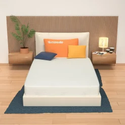 Miasuite Matelas 140x190 Hauteur 10 cm - Revêtement Aloe Vera, Waterfoam, Pliable. Plus H10* Matelas