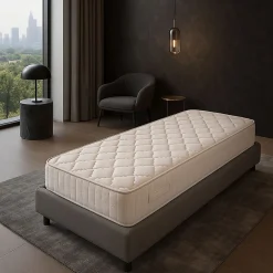 Matelas 80x200 Ignifuge Non Feu x 12 cm - Très Ferme - Confort Optimal - Usage Quotidien - Respiration Avancée - MATELAS HOTEL DEL>Provence Literie Sale