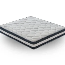 Materassiedoghe Matelas 120x190 Memory Gel - Epaisseur 25 cm - Mousse Mémoire 7 cm - 9 zones de confort - 100% Made in Italy* Matelas