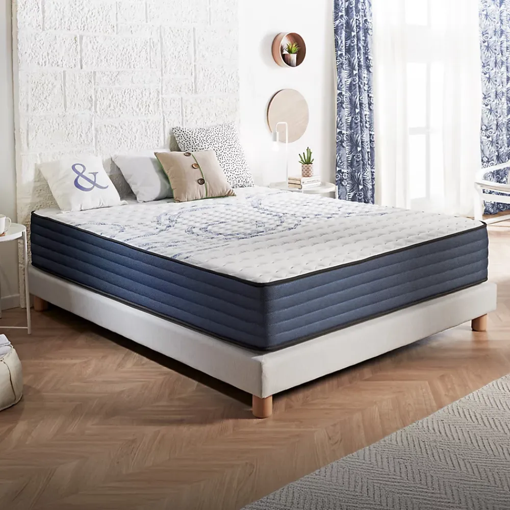 Naturalex Matelas 160x200 mémoire de forme - Épaisseur 30 cm - Blue Latex - 7 zones - Hypoallergénique - Ferme - Durable + - Perfect Dream* Matelas