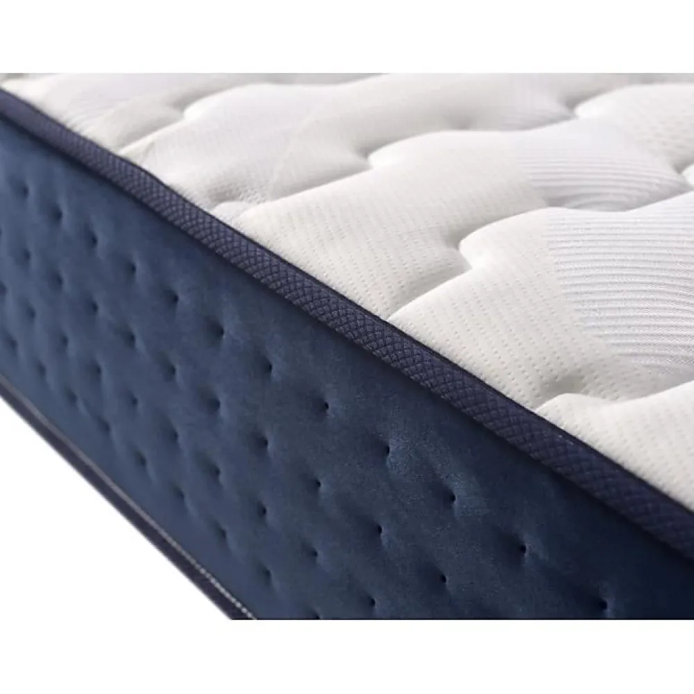 Eccox Matelas 80x180 Mémoire de forme Luxury Blue Sensation Hauteur 30 cm +/- 2 Fermeté moyenne-élevée.* Matelas
