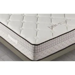 Eccox Matelas 105x190 Mémoire de forme Bambou Hauteur 24 cm +/-2 Fermeté Moyenne-Haute.* Matelas