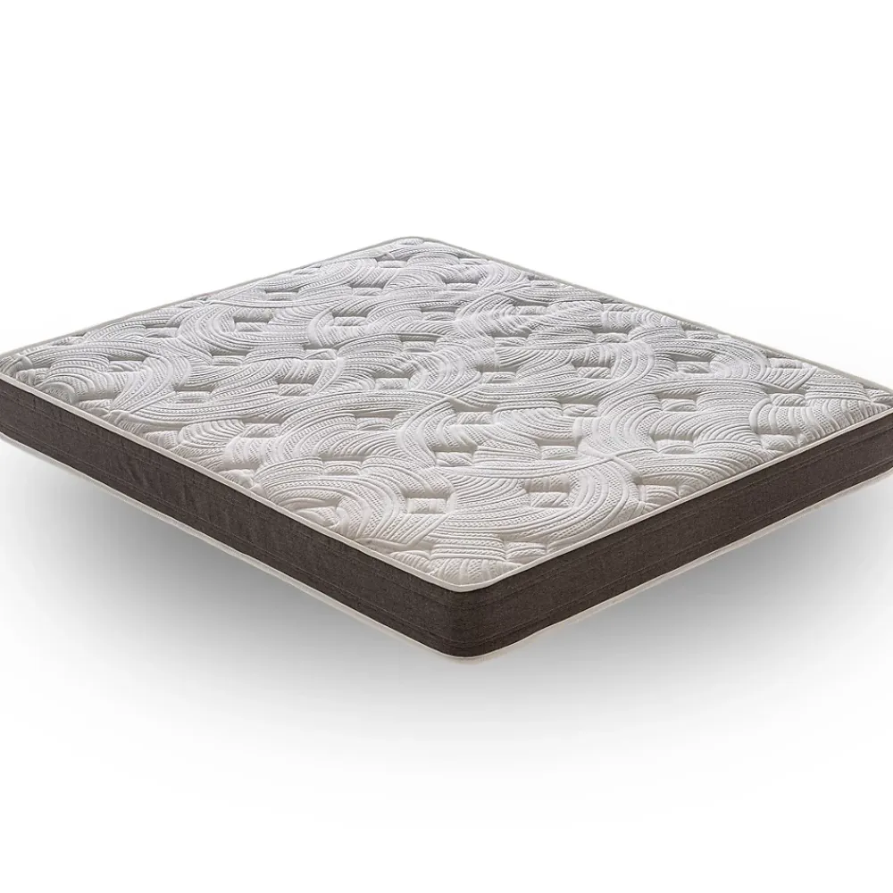 Materassiedoghe Matelas 90x200 Mousse - Epaisseur 15 cm - 9 zones de confort - Rigidité H4 - Mod Chieti* Matelas