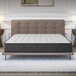 Cosmos Matelas 120x190 Mousse HR - Blue Latex - 21 cm - 7 zones de confort - Réversible - Hypoallergénique - Medium - Durable - Equinox* Matelas