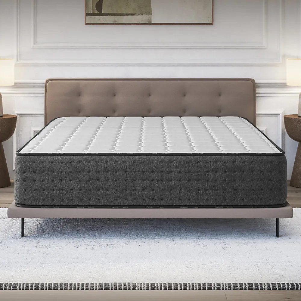 Matelas 180x200 Mousse HR - Blue Latex - Épais 32 cm - 7 zones - Réversible - Hypoallergénique - Ferme - Très Durable - Equinox>Cosmos Online